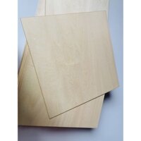 Combo 50-100 tấm Gỗ ép Plywood chuyên làm mô hình chiều dày 2mm-3mm-4mm kích thước 30x30mm (hàng nhập khẩu loại đẹp)