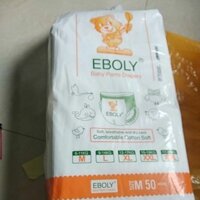 combo 50 bỉm eboly size m
