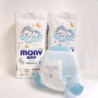 Combo 50 bỉm quần Moony amy size M L Xl Xxl Xxxl 4XL 5XL