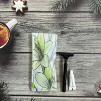 Combo 50 bộ dao cạo râu + kem  bao bì VANILA