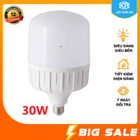 Combo 50 Bóng Đèn Led 30W Cao Cấp Khải Ân, Siêu Sáng, Tiết Kiệm Điện, Bộ 50 Bóng Điện Led 30W, Độ Bền Cao, Led Bulb