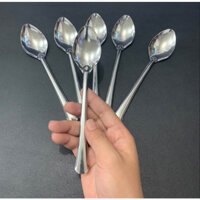 (Combo 50 cái) Muỗng phở, muỗng súp ăn cơm hàng inox cán dài nhiều mẫu
