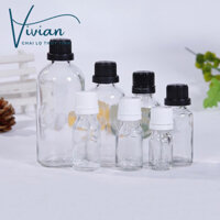 Combo 50 Chai Lọ Đựng Tinh Dầu 10ml Thủy Tinh Cổ Nhỏ Giọt