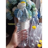 COMBO 50 chai nhựa PET 1 lít ( 1000ML ) đựng nước mắm, dầu ăn