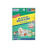 COMBO 50 chiếc khẩu trang cho bé Mayan 3D PM2.5 Kids ++