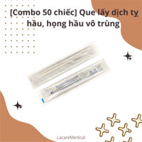 [Combo 50 chiếc] Que lấy dịch tỵ hầu, họng hầu vô trùng từng chiếc