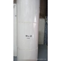 Combo 50 cuộn tem in mã vạch thường 50x35mm dài 50m