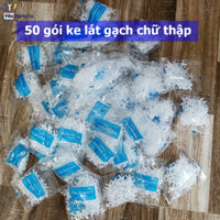 Combo 50 gói ke lát gạch chữ thập ( mỗi gói gồm 100 chiếc ke) - Ke dấu cộng