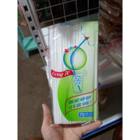 Combo 50 gói ống hút nhựa cong sử dụng 1 lần