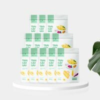 COMBO 50 GÓI TRÁI CÂY SẤY GIÒN 100G
