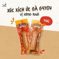 [Combo 50 gói] Xúc Xích Ức Gà G4You Vị Xông Khói Healthy 70G