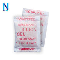 Combo 50 Gram gói hút ẩm silica gel quy cách 12351050 Gram hút ẩm cho Thưc phẩm Quần áo Giày dép Máy ảnh Phòng Ngủ hoa khô - 3 Gram  17 gói