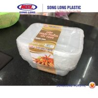 Combo 50 hộp CN 1000 + 50 hộp tròn 1000 đựng thực phẩm dùng 1 lần
