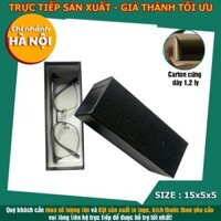 Combo 50 Hộp Đựng Kính Mắt Màu Đen chất liệu bìa giấy cứng chống va đập, in ấn theo yêu cầu