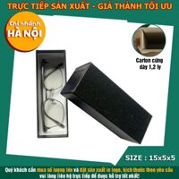 Combo 50 Hộp Đựng Kính Mắt Màu Đen chất liệu bìa giấy cứng chống va đập