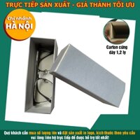 Combo 50 Hộp Đựng Kính Mắt Màu Trắng chất liệu bìa giấy cứng chống va đập