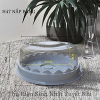 COMBO 50 HỘP NHỰA TRONG H47 NẮP BẰNG - DÙNG 1 LẦN