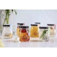 COMBO 50 HŨ THỦY TINH 100ML NẮP THIẾC CHƯNG YẾN, ĐỰNG DẦU DỪA, LÀM SỮA CHUA
