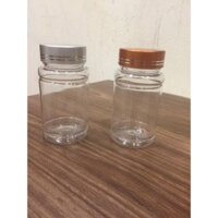 combo 50 Lọ đựng viên nang, hủ nhựa 100ml đựng thuốc, lọ đựng trà giảm cân, viên thực phẩm chức năng tặng siu dán