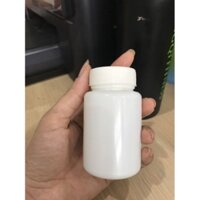 combo 50 lọ nhựa HDPE dung tích 100ml nắp vặn, lọ đựng viên thuốc, hủ đựng viên nang, viên nén, viên hoàn có hút ẩm