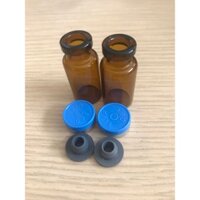 combo 50 lọ thủy tinh 3ml nâu đựng dịch thuốc, lọ đựng thuốc tiêm, lọ đựng thuốc chích