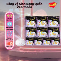 [Combo 50 miếng] Băng vệ sinh quần/ tã bỉm quần Veermoon cho mẹ sau sinh chống tràn ban đêm túi 5 miếng ạ size S/M/L/XL.