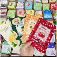 Combo 50 miếng mặt nạ ( tặng 5 miếng) miếng) mix Tinh chất, Serum, Collagen, Vitamin, Trái cây