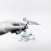 Combo 50 Móc treo đồ cài lưới, tay cài lưới sắt mạ kẽm sáng bóng, treo phụ kiện điện thoại, treo đồ siêu thị, kim khí