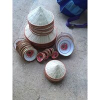 Combo 50 nón lá mini cho búp bê đội size 6cm