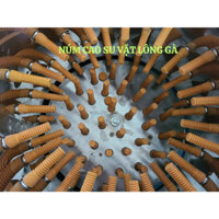 Combo 50 núm vặt lông gà vịt bền, đẹp dùng cho máy vặt lông gà vịt Sencomart