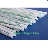 Combo 50 ống gen sợi thủy tinh chịu nhiệt cách điện 5mm dài 1 mét (+-5%) - linh kiện điện tử QUỲNH DIỄN