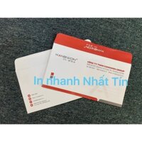 Combo 50 phong bì in sẵn A5 offset 100gsm