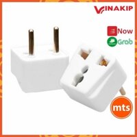 Combo 50 rắc chuyển đổi 3 chấu sang 2 phích cắm điện đa năng chuyển đổi 3 chân thành 2 chân