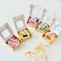 Combo 50 Sáp Thơm Làm Quà Tặng, Quà Tri Ân, Tặng Sự Kiện, Đám Cưới Wedding In Tag Theo Yêu Cầu
