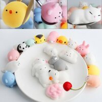 Combo 50 Squishy mochi ⚡ CỰC HOT ⚡ Đồ chơi mềm mịn thú ngộ nghĩnh