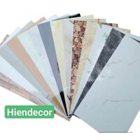 Combo 50 Tấm Xốp Dán Tường Vân Đá PVC Kích Thước 60x30cm Có Keo Sẵn