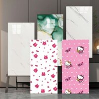 Combo 50 tấm xốp THP phủ nhựa PVC ốp tường sẵn keo kích thước 60x30cm dán tường ,dễ dàng vệ sinh