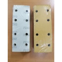 Combo 50 Tờ, 100 Tờ Nhám chà nhám chữ nhật 70mm x198mm P80, P120, P150, P180, P240, P320, P400