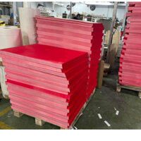 COMBO 50 TỜ GIẤY NHUNG ĐỎ GẤP QUẠT TRAN TRÍ TẾT (55x80)