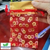 COMBO 50 TÚI GẤM ĐỎ 10*13 (BI BON SHOP)