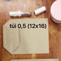 Combo 500 túi giấy xi măng 12x16cm rẻ nhất shopee