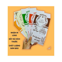 Combo 500 vỏ túi đựng bánh mì pate giá cực rẻ các size in 12*23