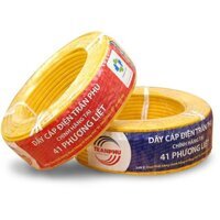 Combo 50m dây điện Trần Phú 2x4.0mm chính hãng lõi đôi, lõi bằng đồng 100%