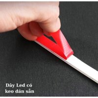 Combo 50m dây led dán 220v tặng kèm chui cắm điện, tiện dụng không cần đấu nguồn, có sẵn keo dính cao cấp, chống nước