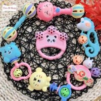 Combo 5,10 túi đồ chơi xúc xắc cho bé 7 chi tiết, mỗi( sỉ)