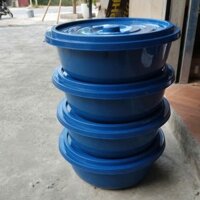 {Combo 5c} chậu nhựa có nắp size to 46cm chuyên để chăn nuôi gia xúc , gia cầm