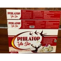 Combo 5h Philatop Yến Sào (hộp20 ống)