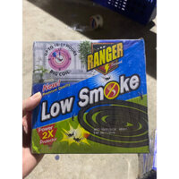 Combo 5Hộp Nhang Muỗi Ranger Lowsmoke Size Đại Hàng Thái Lan Chính Hãng