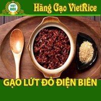 Combo 5Kg Gạo Lứt Dẻo Điện Biên, Gạo Lứt Huyết Rồng Điện Biên, Loại 1
