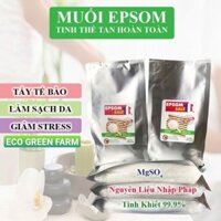 Combo 5kg Muối Epsom Salt (MgSO4) Pháp Tinh khiết 99,9% Tan Hoàn Toàn
